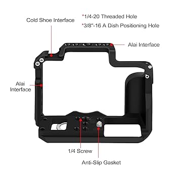 Amazon.com : XT10 XT20 XT30 ii XT30 Cage, X-T10 X-T20 X-T30